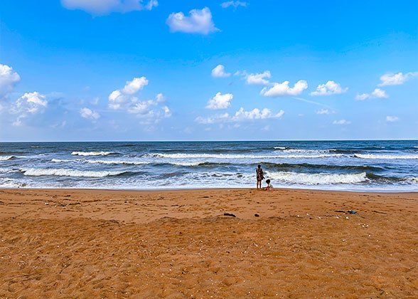 A beach in Bentota