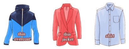 Qingdao Clothes in October
