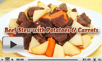 Beef Stew with Potatoes & Carrots, Chinese Dish