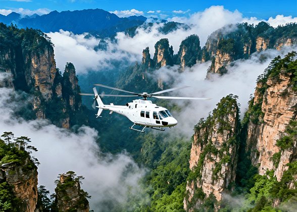 Zhangjiajie Helicopter Tour