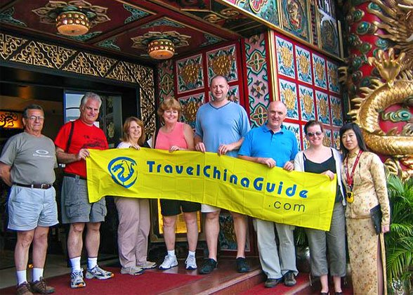 Our Guests at the restaurant, Lantau Island Our Guests at the restaurant, Lantau Island
