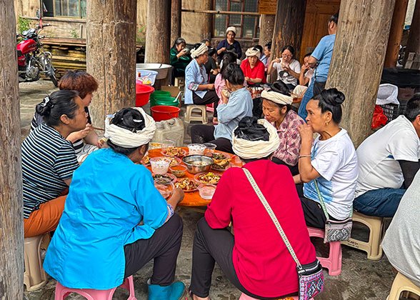 Local People in Dong Village