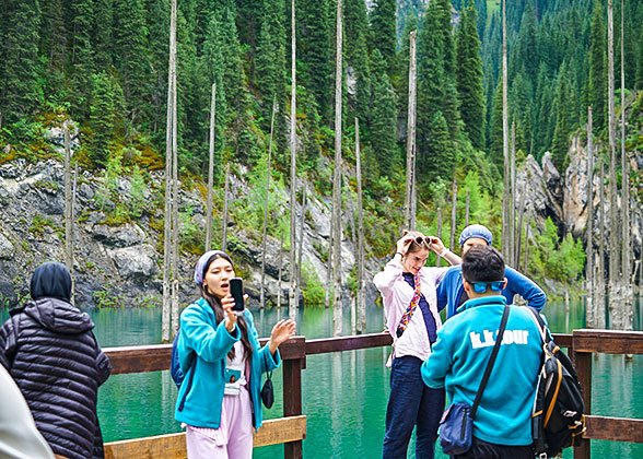 Kaindy Lake, Almaty Kaindy Lake, Almaty
