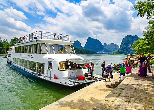 Cruise Ship on Li River