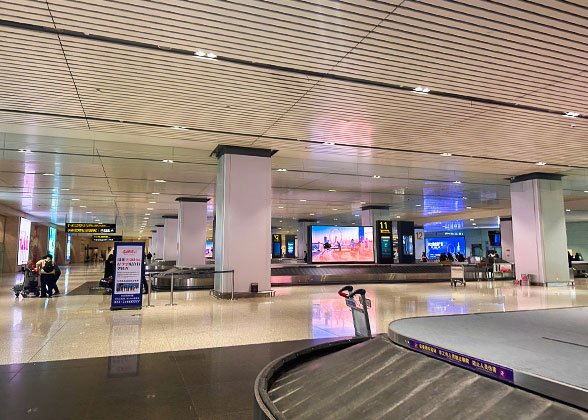 Luggage Carousel of Tianjin Airport