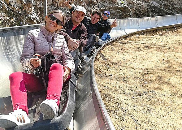 Toboggan Slide at Mutianyu Great Wall Toboggan Slide at Mutianyu Great Wall