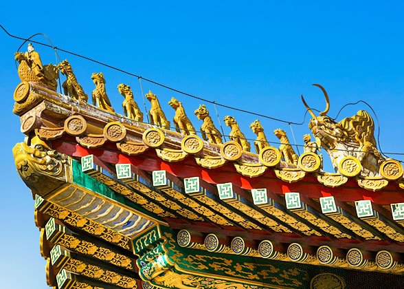 The Delicate Roof of the Forbidden City