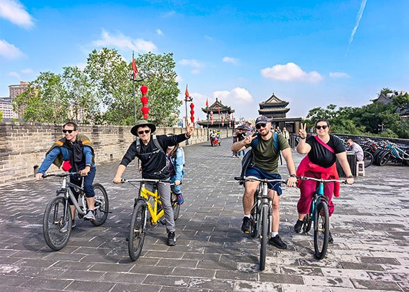 Cycling on the City Wall Cycling on the City Wall