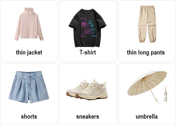 Zhangjiajie Clothes in May