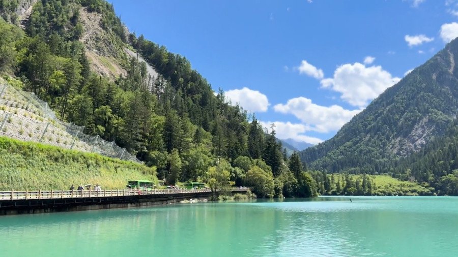 Panda Lake at Jiuzhaigou National Park