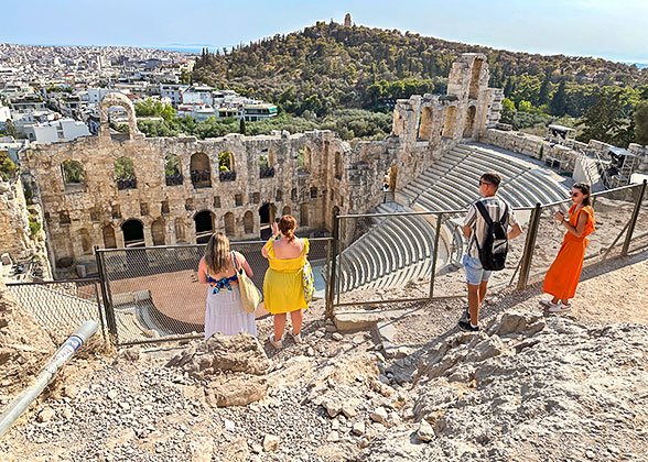 Visit Odeon of Herodes Atticus Theatre at Acropolis
