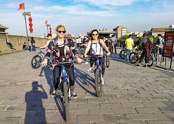 Cycling on the City Wall Cycling on the City Wall