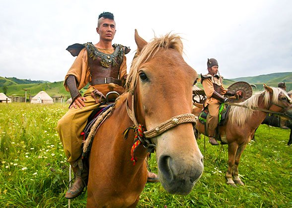 Local People at the Grassland