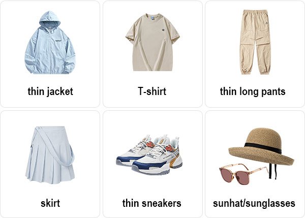 Xian Clothes in May