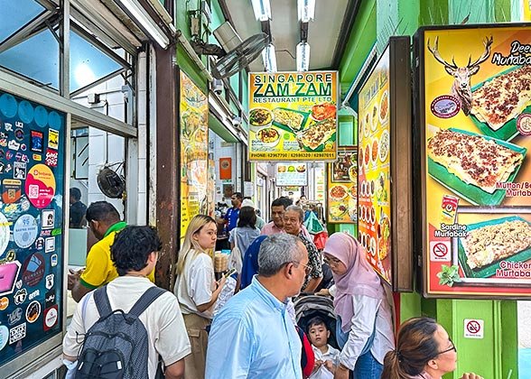 Century-old Zam Zam Restaurant, Kampong Glam Century-old Zam Zam Restaurant, Kampong Glam