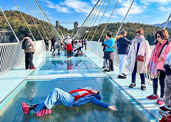 Glass Bridge at the Grand Canyon