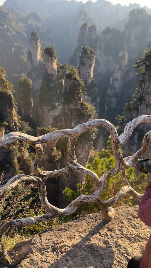 Peaks on Tianzi Mountain