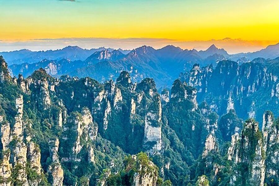 Zhangjiajie National Forest Park during the Epic Panorama itinerary