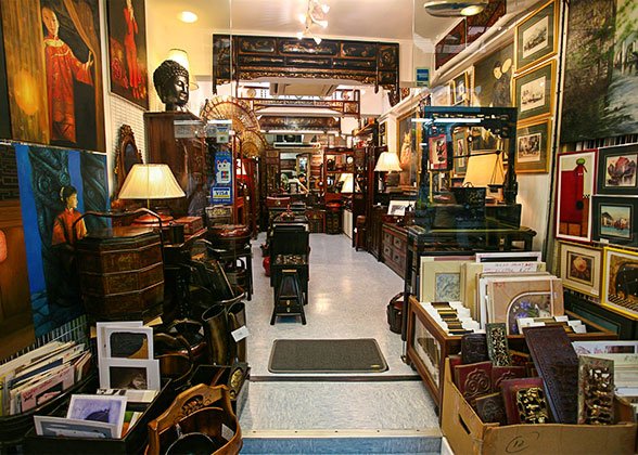 An Antique Store on Hollywood Road