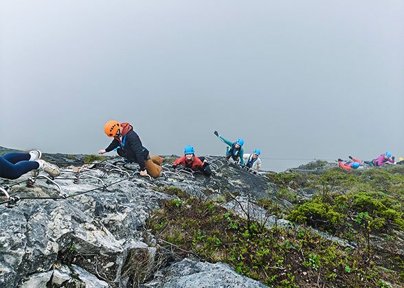 Challenge Via Ferrata at Seven Star Mountain Challenge Via Ferrata at Seven Star Mountain