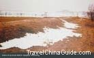 Ruins of Great Wall of the Qi State in Qingdao City, Shandong Province