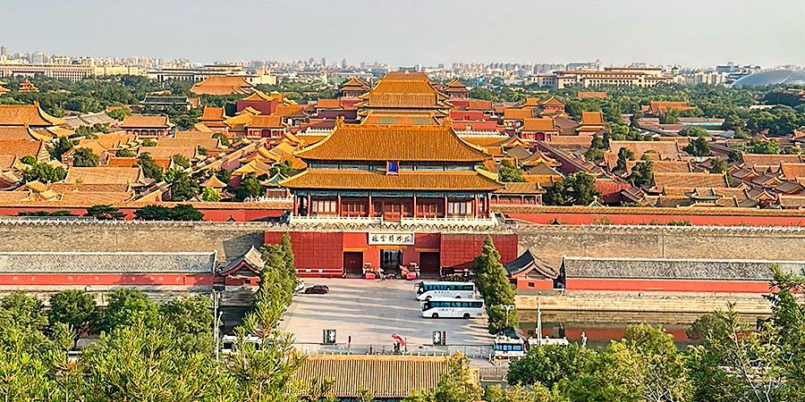 A Bird's-eye View of the Forbidden City