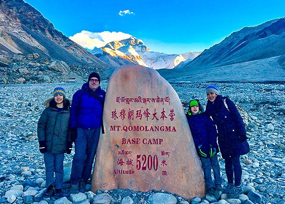 Our Guests at Everest Base Camp