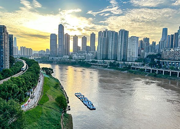 River View in March
