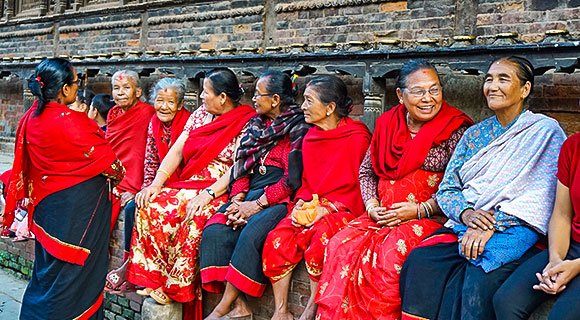 Local people in Nepal