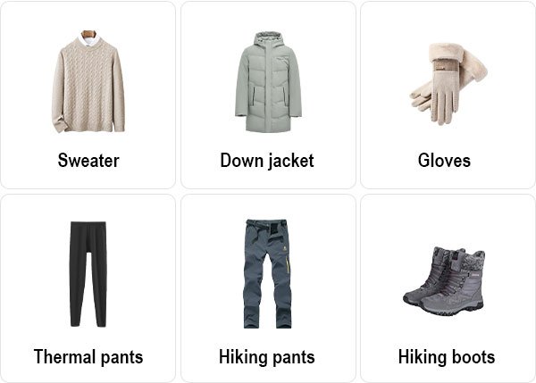 What to wear to the Great Wall in February