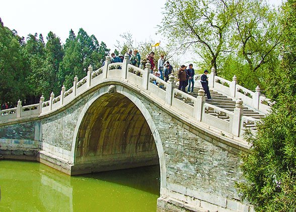 Jade-belt Bridge, West Causeway, Summer Palace Beijing