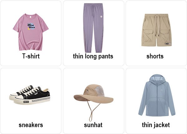 Zhangjiajie Clothes in June