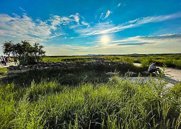 Bright Sunshine in Inner Mongolia
