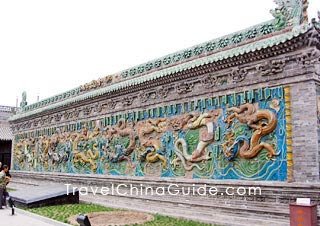 Nine-dragon Screen, Datong