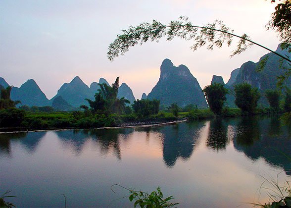 Attractive Sunset View