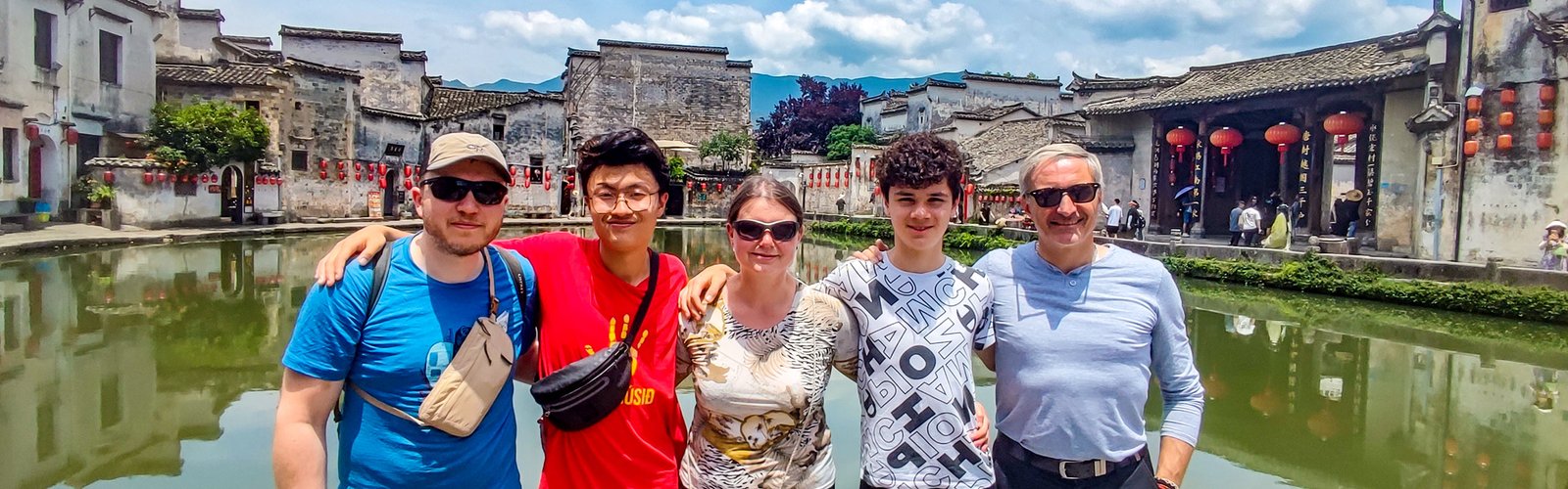 Our Guest at the Hongcun Village