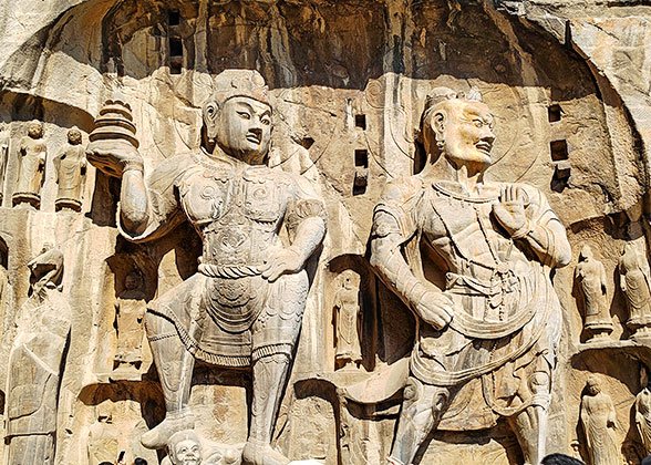 Buddha Statues in the Caves