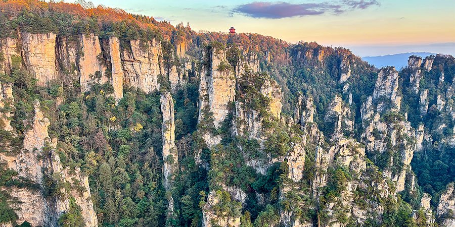 Autumn View of Zhangjiajie