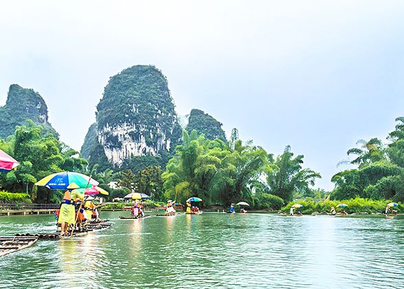 Lush Yangshuo in August