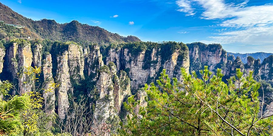 Peaks at Zhangjiajie National Forest Park