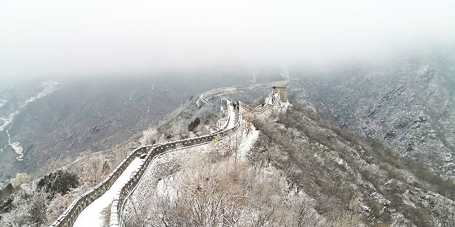 Great Wall in Snow
