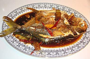 Steamed Perch