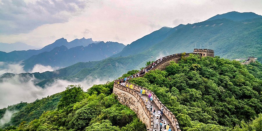 Great Wall in Rain