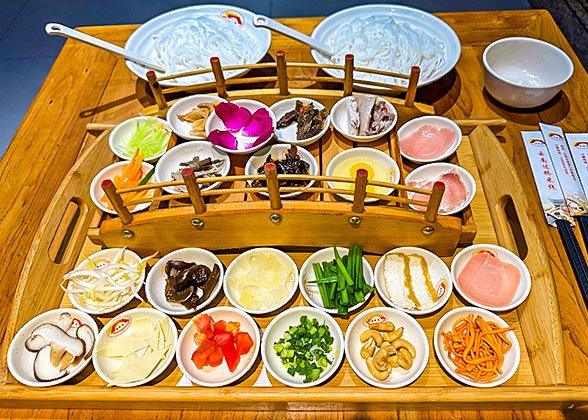 Rice Noodles at Dali Ancient City