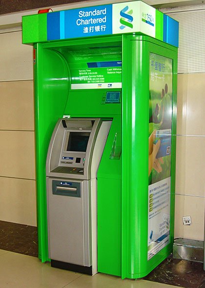 ATM of Standard Chartered ATM of Standard Chartered