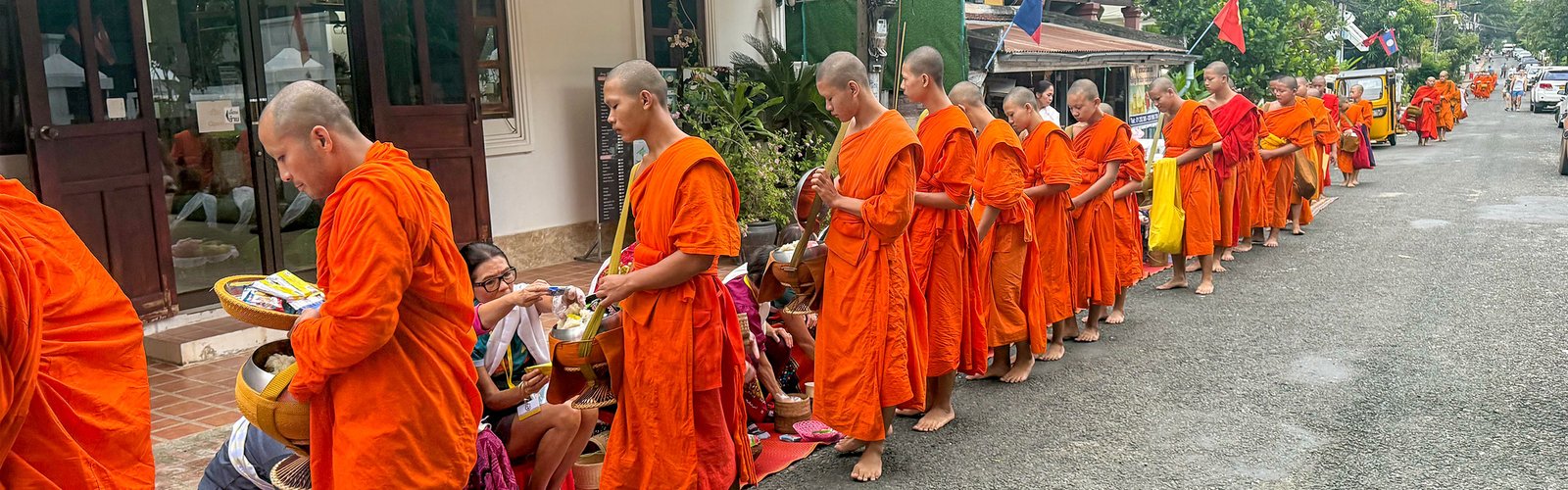 Alms-giving Ceremony