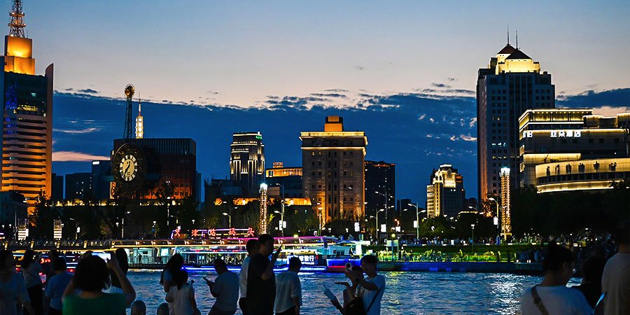 Haihe River Night Cruise Haihe River Night Cruise