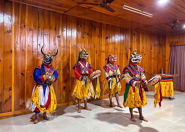 Bhutanese Cham Masked Dance Bhutanese Cham Masked Dance