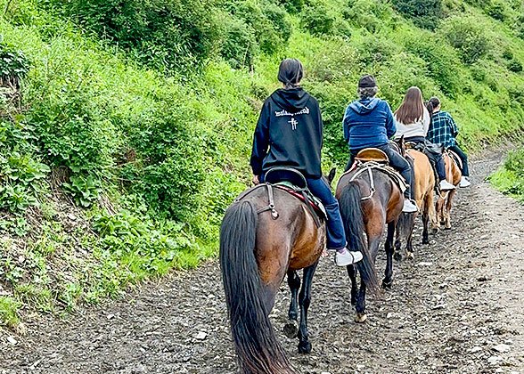 Ride a Horse to Enjoy the Scenery