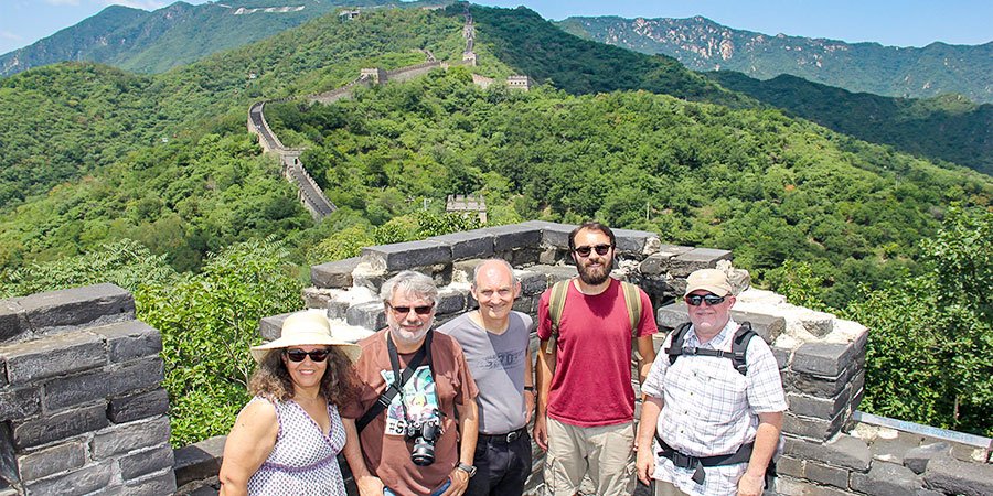 Our Private Tour Group on Badaling Great Wall